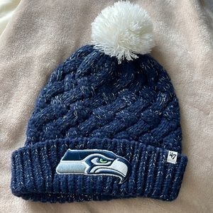 Seahawks beanie